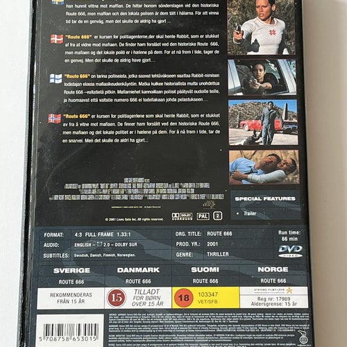 Route 666 (Lou Diamond Phillips, 2001). Beg. DVD