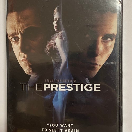 DVD The Prestige Hugh Jackman David Bowie Christopher Nolan Region 1 INPLASTAD