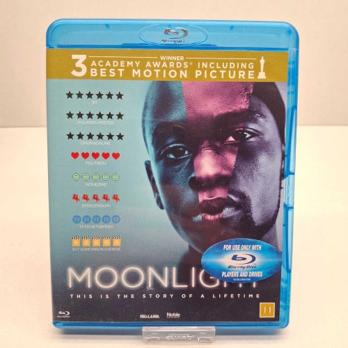 Moonlight - Blu-ray film, Svensk text, Fint skick