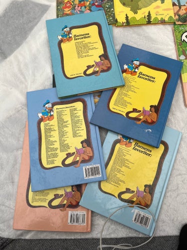 Walt Disney Barnböcker - Samling av 10 klassiker