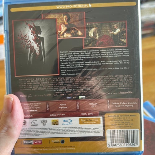 Pachnidlo - Historia mordercy Blu-ray