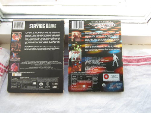Saturday Night Fever & Staying Alive (2 filmer) (DVD)