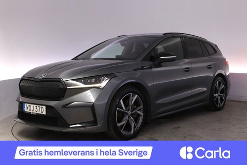 Skoda Enyaq 80x Sportline Drag Elstol BLIS Kamera Canton