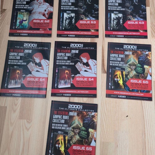 2000 AD Comics prog 2163-2169 rebellion