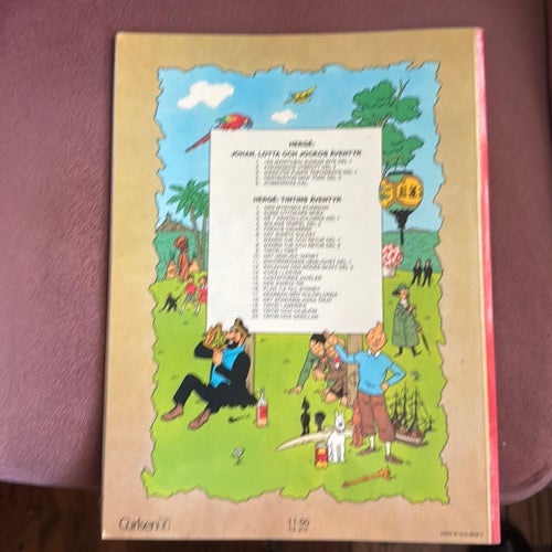 Tintin hos gerillan av Hergé, 1979