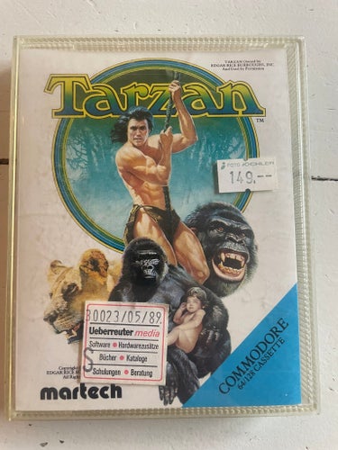 Tarzan Commodore 64/128 Kassett