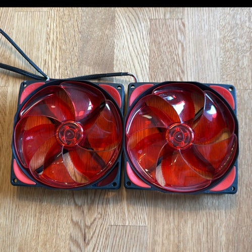 120mm Phobya NB-eLoop 12V 1600rpm Bionic fläkt 2st
