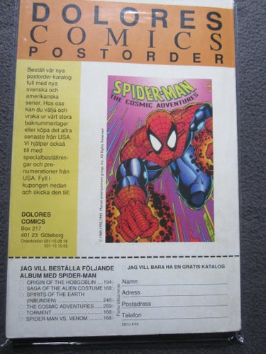 Mega Marvel Nr 4 1994 - "Dödlig beskyddare"