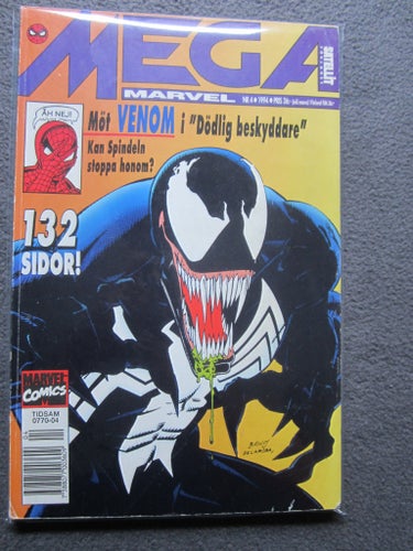 Mega Marvel Nr 4 1994 - "Dödlig beskyddare"