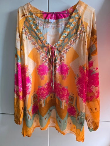 Mönstrat set från Kaanda Beach Wear, stl M &L