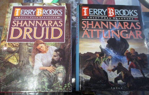 Fantasy, Terry Brooks, Shannaras druid + Shannaras ättlingar