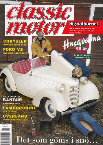 Classic 1993-4 Chrysler Windsor...Husqvarna Mc.Lamborghini