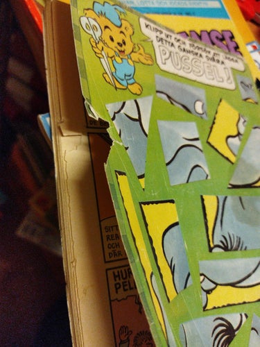 Bamse 1975 nr 5. Lässkick
