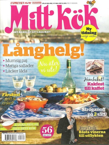 Mitt kök Nr. 19 2012 - Nu äter vi ute/Hembakat
