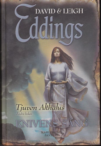 David & Leigh Eddings /Tjuven Althalus 2 / Knivens Sång / Kart. / Nära nyskick