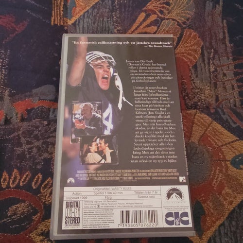 Varsity Blues - James Van Der Beek VHS