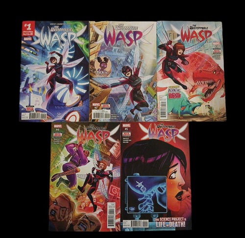 Unstoppable Wasp (2016 Marvel) #1-5