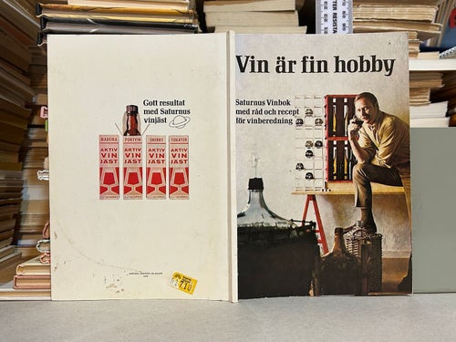 Vin är fin hobby av Saturnus vinbok med råd och recept för vinberedning
