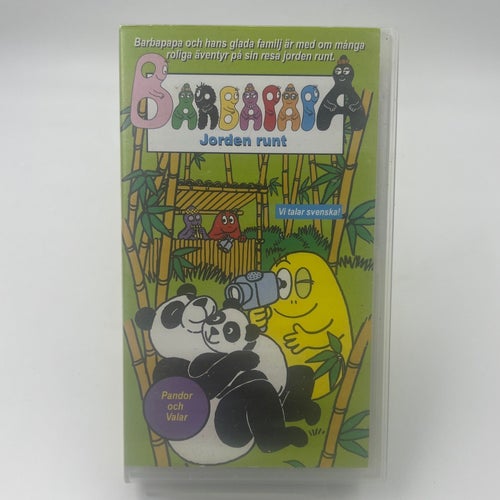 Barbapapa Jorden Runt VHS