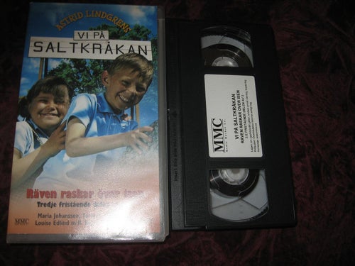 VI PÅ SALTKRÅKAN RÄVEN RASKAR ÖVER ISEN (MARIA JOHANSSON,TORSTEN LILLIECRONA)VHS