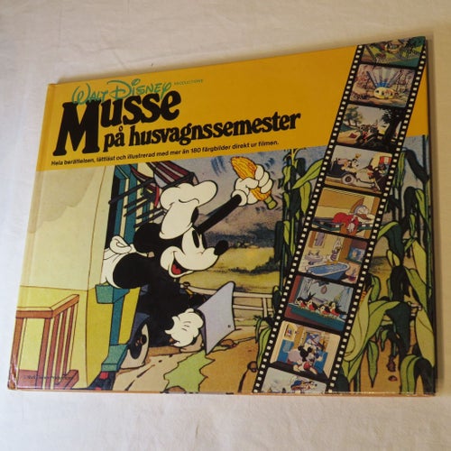 Musse på husvagnssemester, Walt Disney Productions