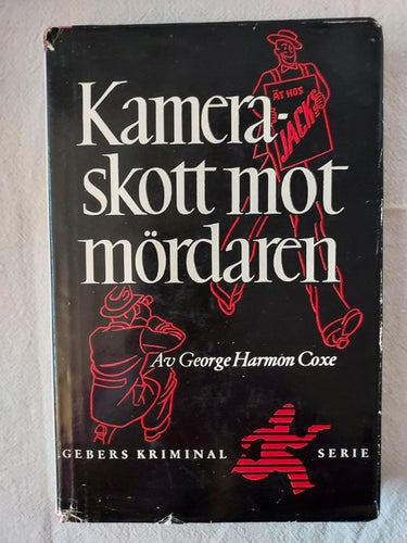 bok Kameraskott mot mördaren 1947 !