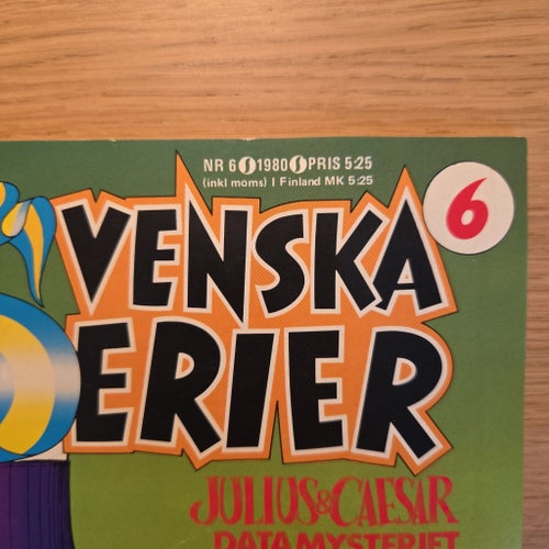 Svenska Serier Nr 6 1980