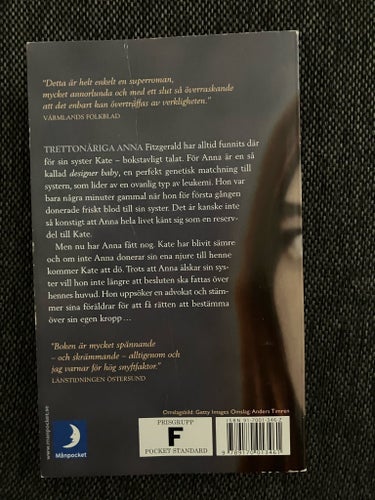 Allt för min syster av Jodi Picoult, 2007