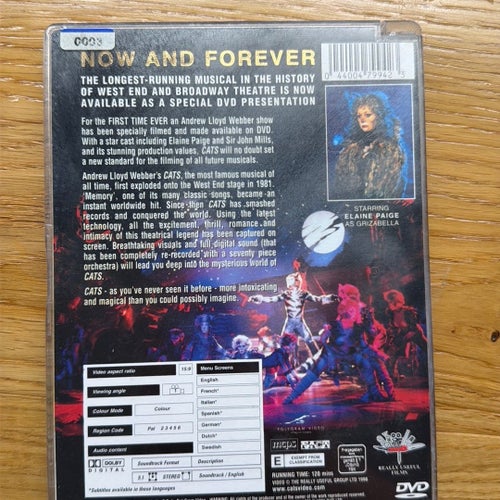 Cats - The World's Best-Loved Musical (DVD)