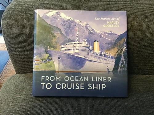 From Ocean Liner to Cruise Ship av Harley Crosley. Inbunden 117 sidor.