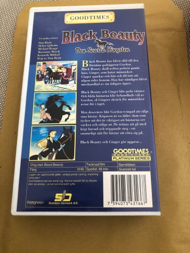 Black Beauty - Den Svarta Hingsten (VHS)