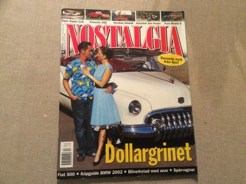 Nostalgia Nr 12 2004 Buick,Honda 125cc, Svea Bil i Bromma,Spårvagn Stockholm