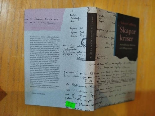 Skapar kriser av Johan Cullberg. bok. Fine
