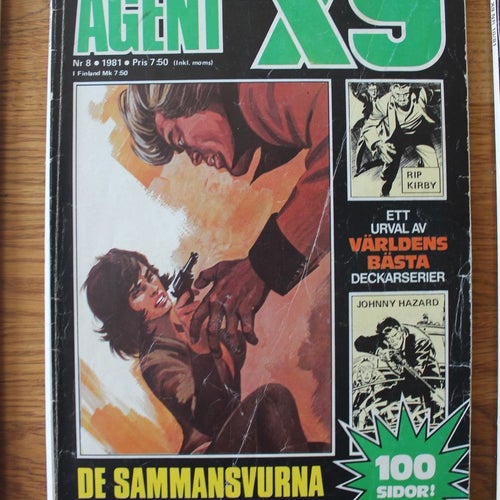 AGENT X9 1981 NR 8