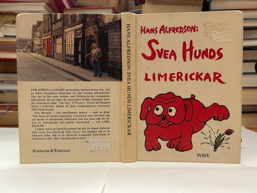Svea hunds limerickar av Hans Alfredson, bok, Very Good plus