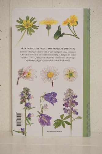 Blommor i Sverige av Lars-Åke Janson och Bo Mossberg