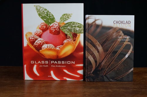 Glasspassion + Chokladpassion, Jan Hedh, Klas Andersson (recept, glass passion)