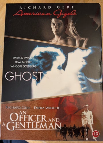 Chick Triple - American Gigolo, Ghost, An Officer and a Gentleman DVD