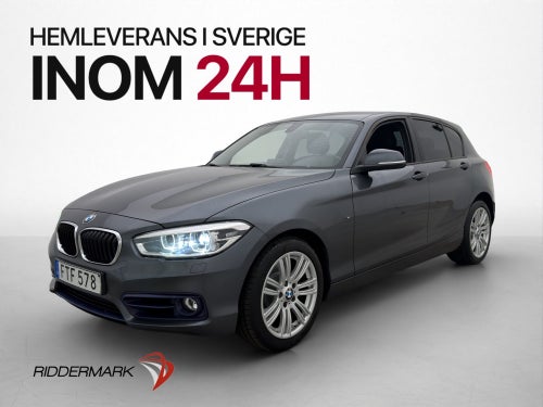 BMW 118d d Sport line Sensorer Bluetooth Farthållare