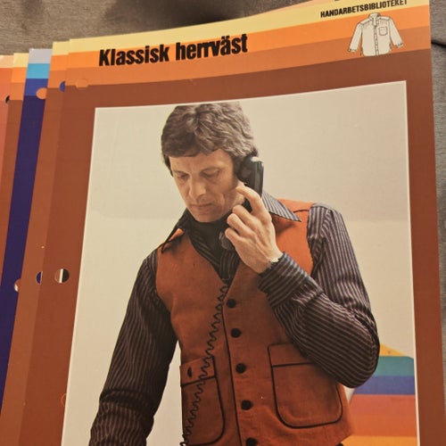 Handarbetsbibliotek 23 olika mönster för handarbeten