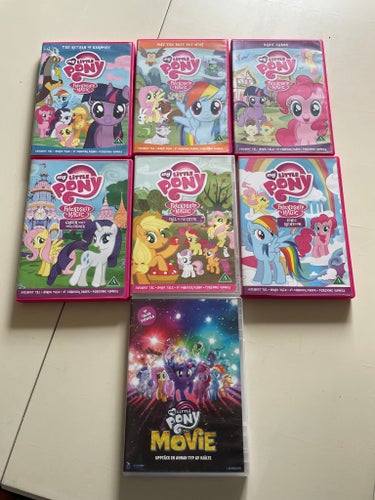 My Little Pony: The Movie och 6 DVD-filmer