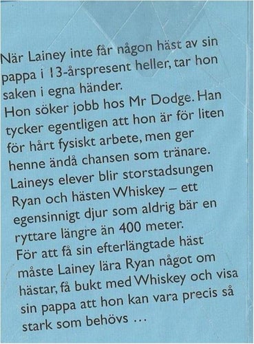 DEN DÄR WHISKEY ! - C.S.ADLER - POLLUX HÄSTBOK