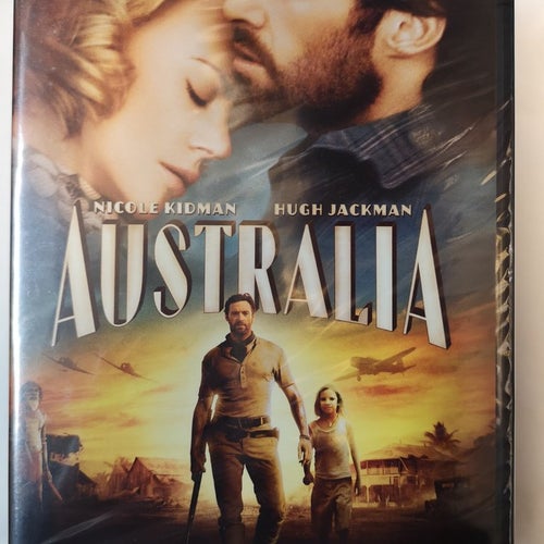 DVD Australia Nicole Kidman Hugh Jackman INPLASTAD