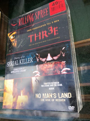 Killing spree (3-disc) Samlingbox med tre rysare