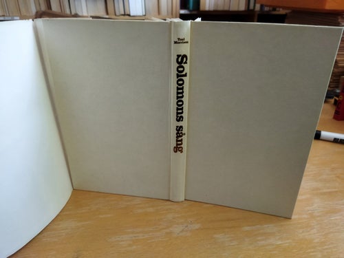 Solomons sång av Toni Morrison. Bok. Very Fine Plus
