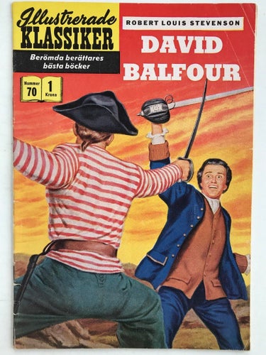 Ill Klassiker - 70. David Balfour. VG-FN