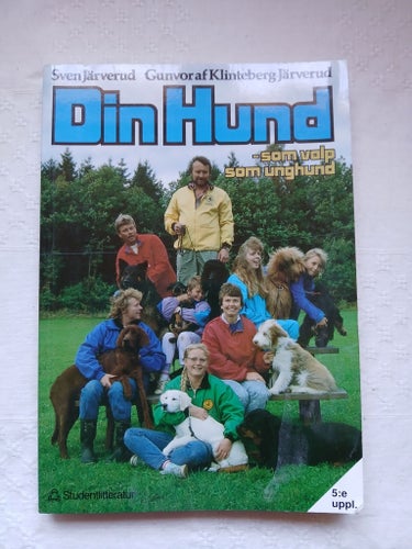 Din hund som valp och unghund - Sven Järverud, Gunvor af Klinteberg-Järverud