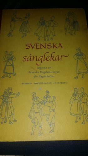 bok sång dans Svenska sånglekar