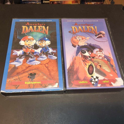 Äventyrs Dalen del 2 & 5 - VHS
