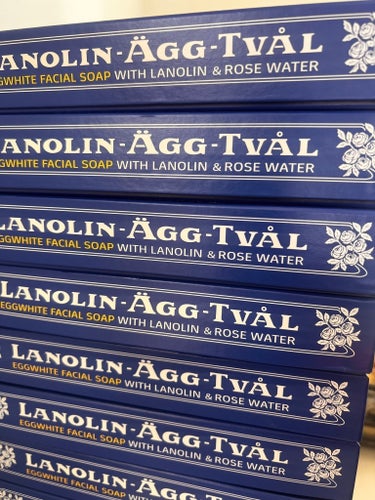 Säljer 10 paket Lanolin-Ägg-Tvål